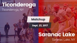 Matchup: Ticonderoga High vs. Saranac Lake  2017