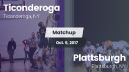 Matchup: Ticonderoga High vs. Plattsburgh  2017