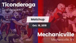 Matchup: Ticonderoga High vs. Mechanicville  2018