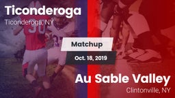 Matchup: Ticonderoga High vs. Au Sable Valley  2019