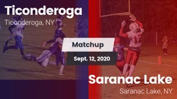 Matchup: Ticonderoga High vs. Saranac Lake  2020