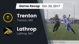 Recap: Trenton  vs. Lathrop  2017