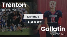 Matchup: Trenton  vs. Gallatin  2019