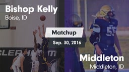 Matchup: Bishop Kelly High vs. Middleton  2016