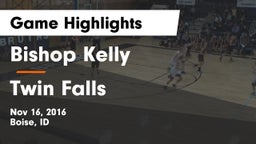 Bishop Kelly  vs Twin Falls Game Highlights - Nov 16, 2016