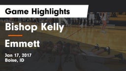 Bishop Kelly  vs Emmett  Game Highlights - Jan 17, 2017