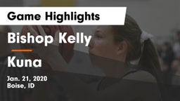 Bishop Kelly  vs Kuna  Game Highlights - Jan. 21, 2020