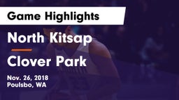 North Kitsap  vs Clover Park  Game Highlights - Nov. 26, 2018