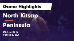 North Kitsap  vs Peninsula  Game Highlights - Dec. 6, 2019