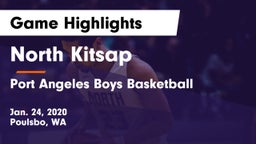 North Kitsap  vs Port Angeles Boys Basketball Game Highlights - Jan. 24, 2020
