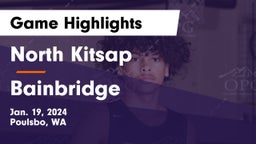 North Kitsap  vs Bainbridge  Game Highlights - Jan. 19, 2024