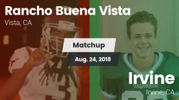 Matchup: Rancho Buena Vista vs. Irvine  2018