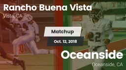 Matchup: Rancho Buena Vista vs. Oceanside  2018