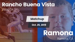Matchup: Rancho Buena Vista vs. Ramona  2019