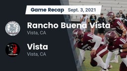 Recap: Rancho Buena Vista  vs. Vista  2021
