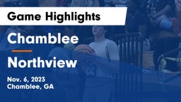 Chamblee  vs Northview  Game Highlights - Nov. 6, 2023