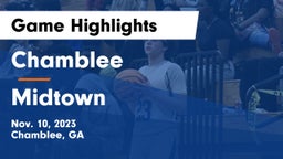 Chamblee  vs Midtown   Game Highlights - Nov. 10, 2023