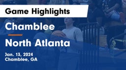 Chamblee  vs North Atlanta  Game Highlights - Jan. 13, 2024
