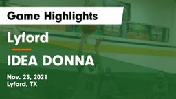 Lyford  vs IDEA DONNA Game Highlights - Nov. 23, 2021