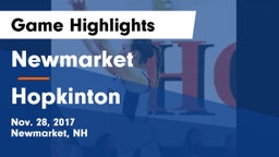 Newmarket  vs Hopkinton  Game Highlights - Nov. 28, 2017