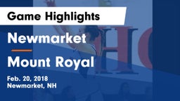 Newmarket  vs Mount Royal Game Highlights - Feb. 20, 2018