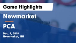Newmarket  vs PCA Game Highlights - Dec. 4, 2018