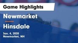 Newmarket  vs Hinsdale  Game Highlights - Jan. 4, 2020