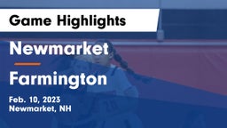 Newmarket  vs Farmington  Game Highlights - Feb. 10, 2023