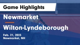 Newmarket  vs Wilton-Lyndeborough Game Highlights - Feb. 21, 2023