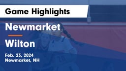 Newmarket  vs Wilton Game Highlights - Feb. 23, 2024