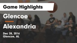 Glencoe  vs Alexandria Game Highlights - Dec 28, 2016