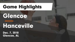 Glencoe  vs Hanceville  Game Highlights - Dec. 7, 2018
