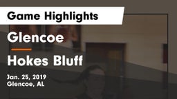 Glencoe  vs Hokes Bluff Game Highlights - Jan. 25, 2019