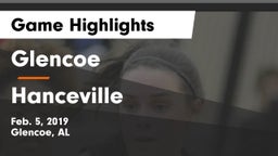 Glencoe  vs Hanceville  Game Highlights - Feb. 5, 2019