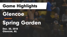 Glencoe  vs Spring Garden Game Highlights - Dec. 20, 2018