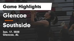 Glencoe  vs Southside  Game Highlights - Jan. 17, 2020