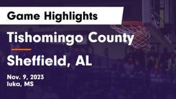 Tishomingo County  vs Sheffield, AL Game Highlights - Nov. 9, 2023