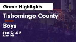Tishomingo County  vs Boys Game Highlights - Sept. 22, 2017