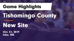 Tishomingo County  vs New Site Game Highlights - Oct. 31, 2019