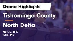 Tishomingo County  vs North Delta  Game Highlights - Nov. 5, 2019