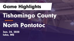 Tishomingo County  vs North Pontotoc Game Highlights - Jan. 24, 2020