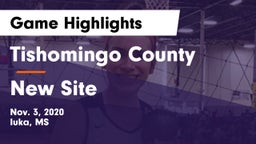 Tishomingo County  vs New Site Game Highlights - Nov. 3, 2020