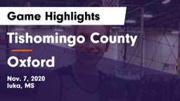 Tishomingo County  vs Oxford  Game Highlights - Nov. 7, 2020