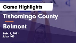 Tishomingo County  vs Belmont  Game Highlights - Feb. 2, 2021