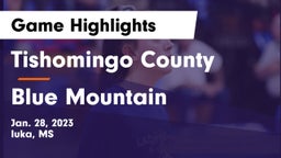 Tishomingo County  vs Blue Mountain  Game Highlights - Jan. 28, 2023