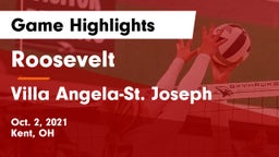 Roosevelt  vs Villa Angela-St. Joseph  Game Highlights - Oct. 2, 2021