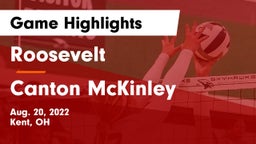 Roosevelt  vs Canton McKinley Game Highlights - Aug. 20, 2022