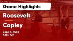 Roosevelt  vs Copley  Game Highlights - Sept. 5, 2023