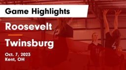 Roosevelt  vs Twinsburg  Game Highlights - Oct. 7, 2023