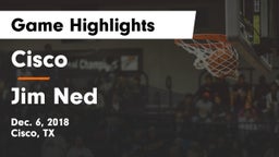 Cisco  vs Jim Ned  Game Highlights - Dec. 6, 2018
